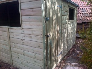 Garden Shed - The wooden workshop bampton devon. Shiplap cladding