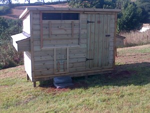 chicken house delivery