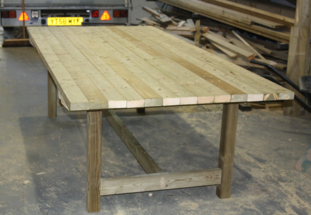 Garden Softwood Table
