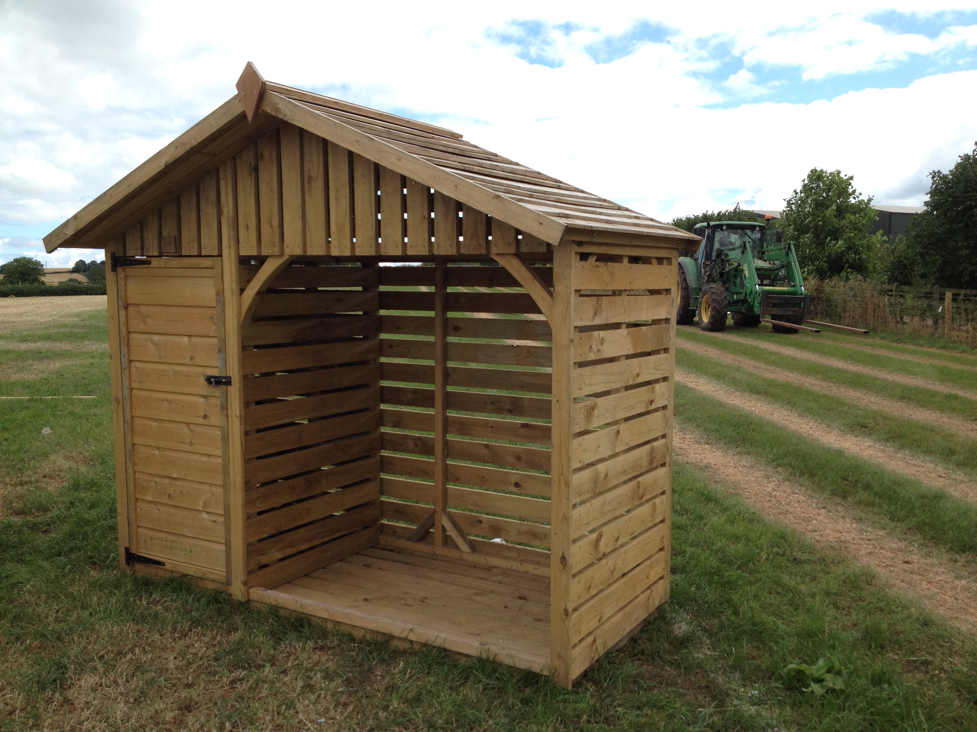 Exmoor Log Store The Wooden Oakford, Devon