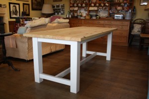 Farmhouse Table. The Wooden Workshop, Bampton,, Devon.