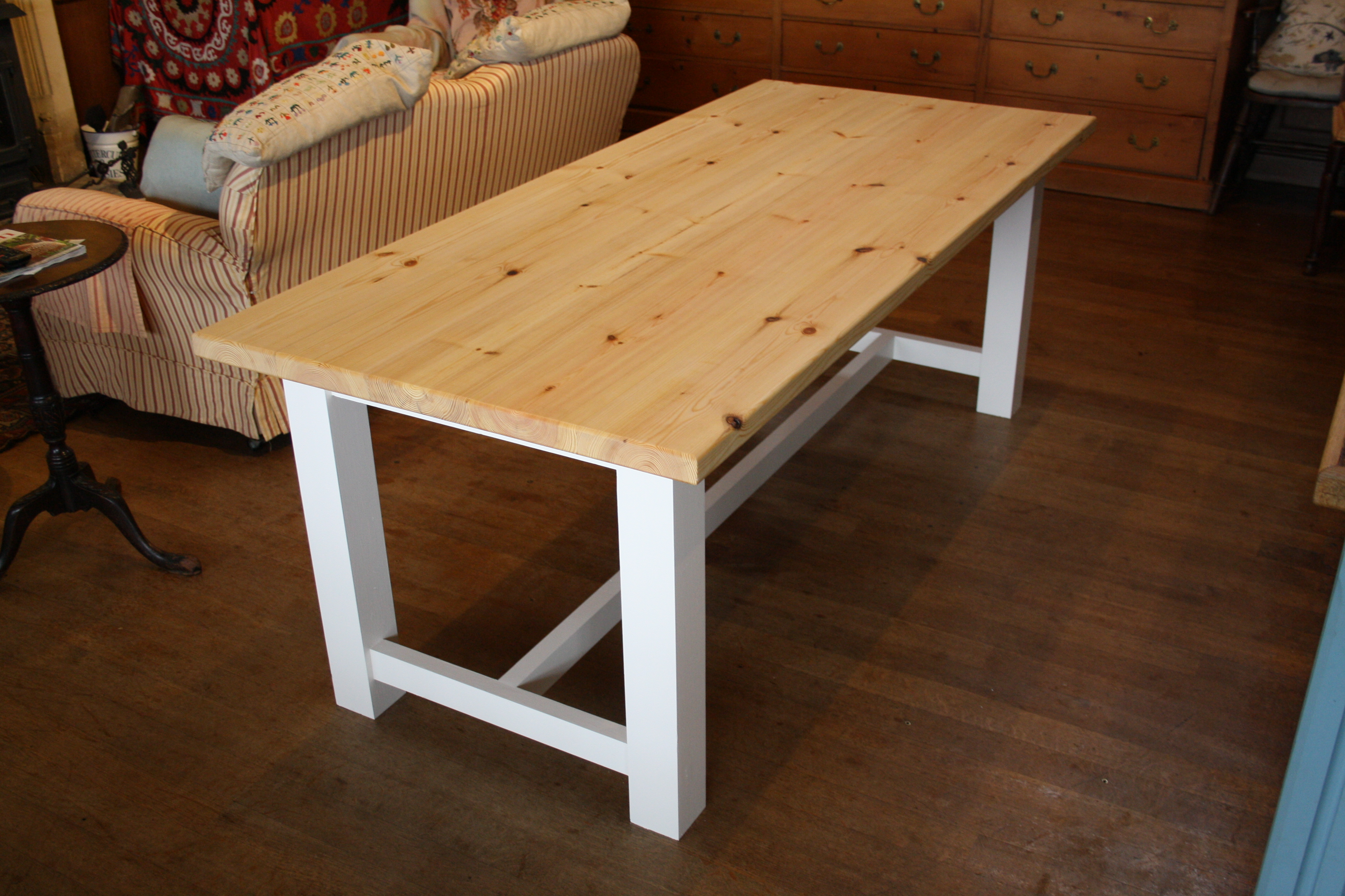 Farmhouse Dining Table | The Wooden Workshop | Oakford, Devon