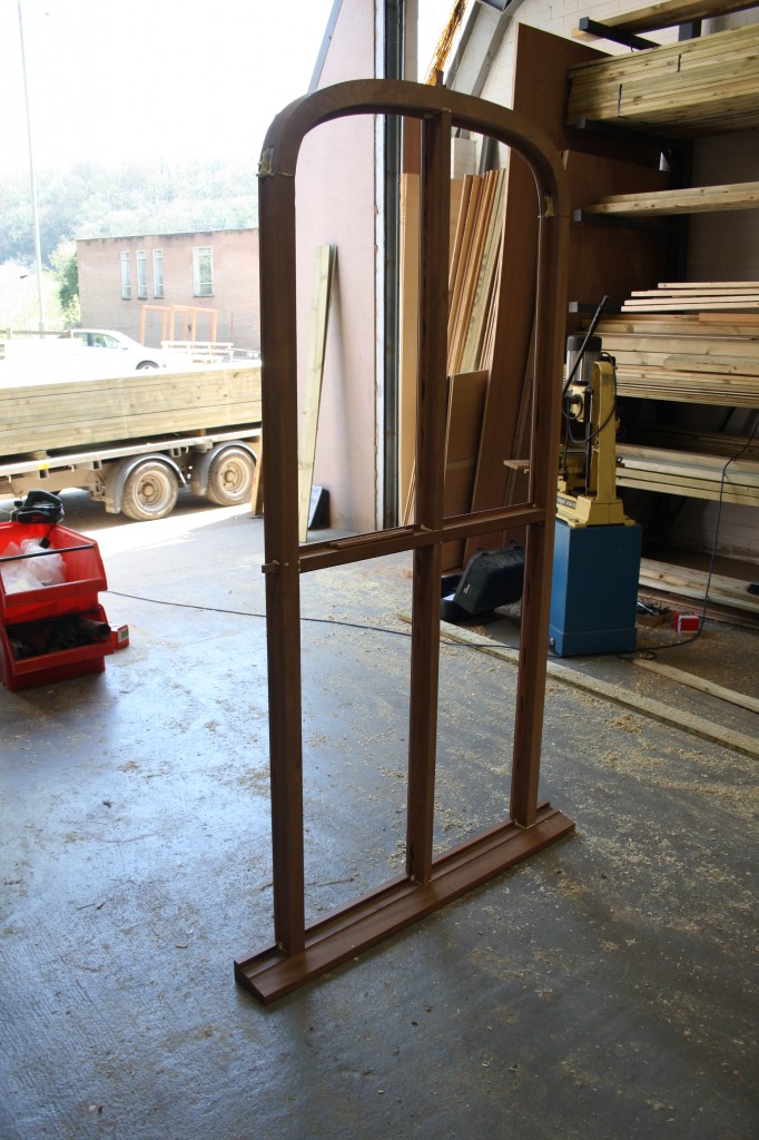 Window frame, The Wooden Workshop, Bampton, Devon workshop week 2