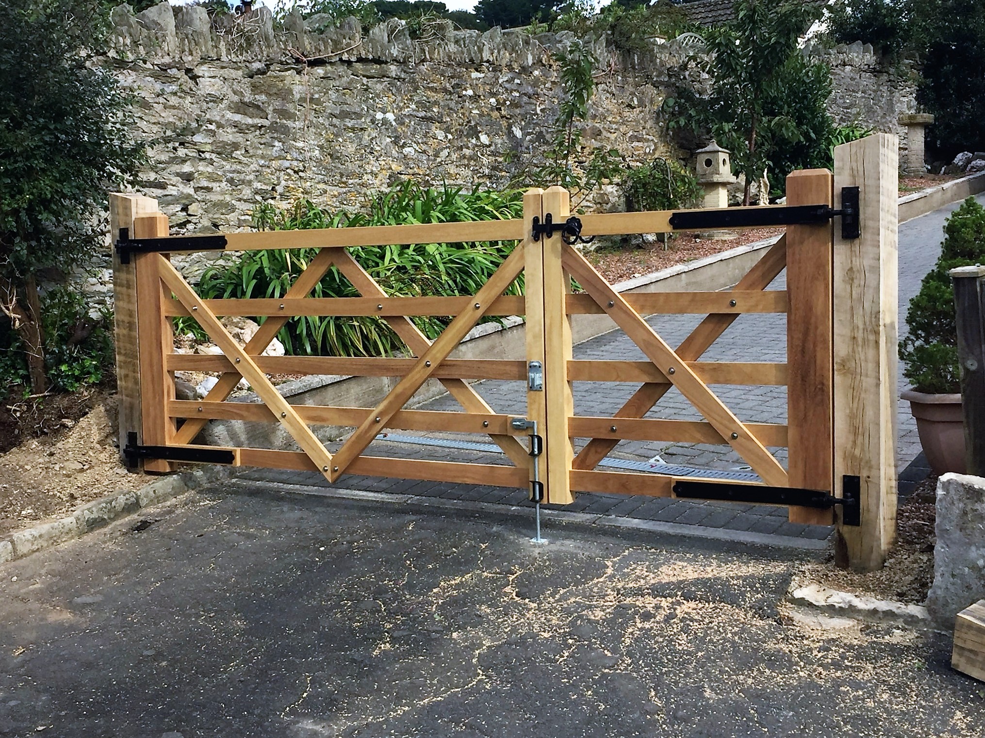 Diamond Braced Gate The Wooden Oakford, Devon