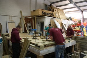 roundup 11,  bench work. The Wooden Workshop, Bampton, Devon.