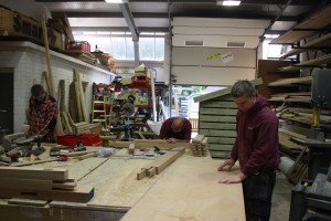 roundup 12. The Wooden Workshop. Bampton, Devon.