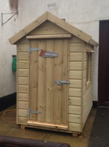 Children's shed. The Wooden Workshop, Oakford, Devon. (2)