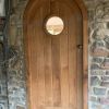 Curved Oak Door