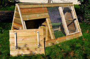 Chicken Ark - Chicken Housing - POultry Housing- The Wooden Workshop Bampton Devon