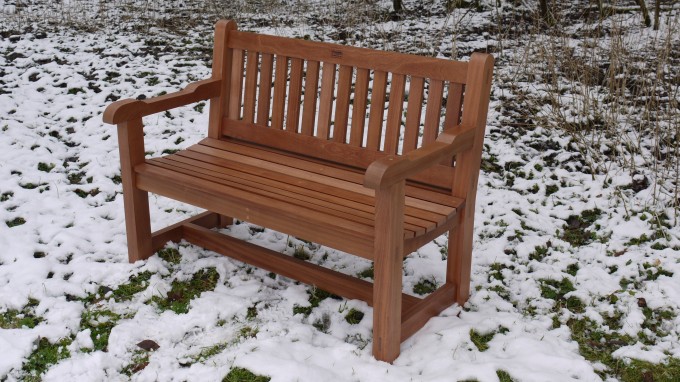 Hardwood garden bench - The Wooden workshop, Bampton, Tiverton