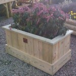 Large Wooden Garden Planter