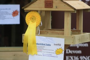 3rd prize for best trade stand at the mid devon show 2013 - the wooden workshop, bampton, devon