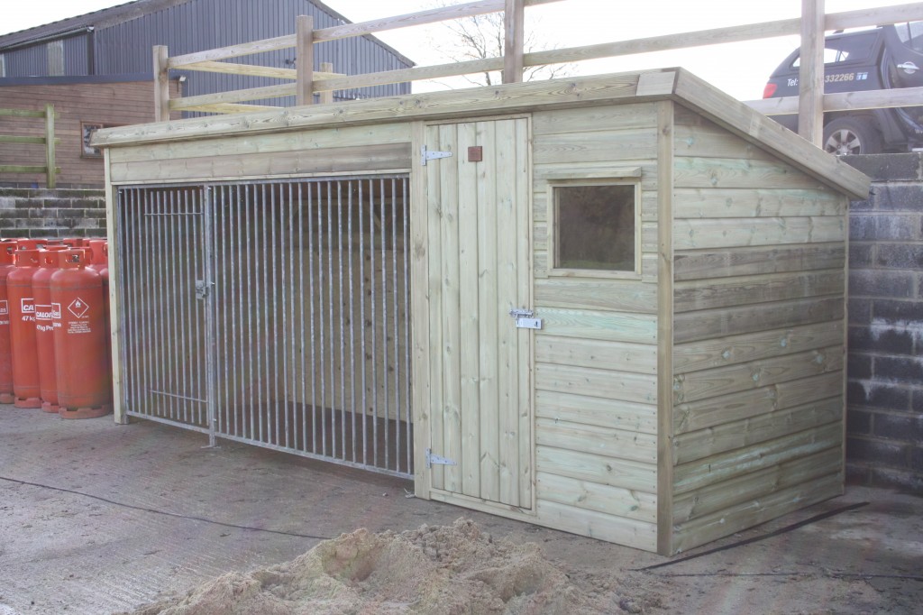 Custom Built Dog Kennel The Wooden Workshop Oakford, Devon