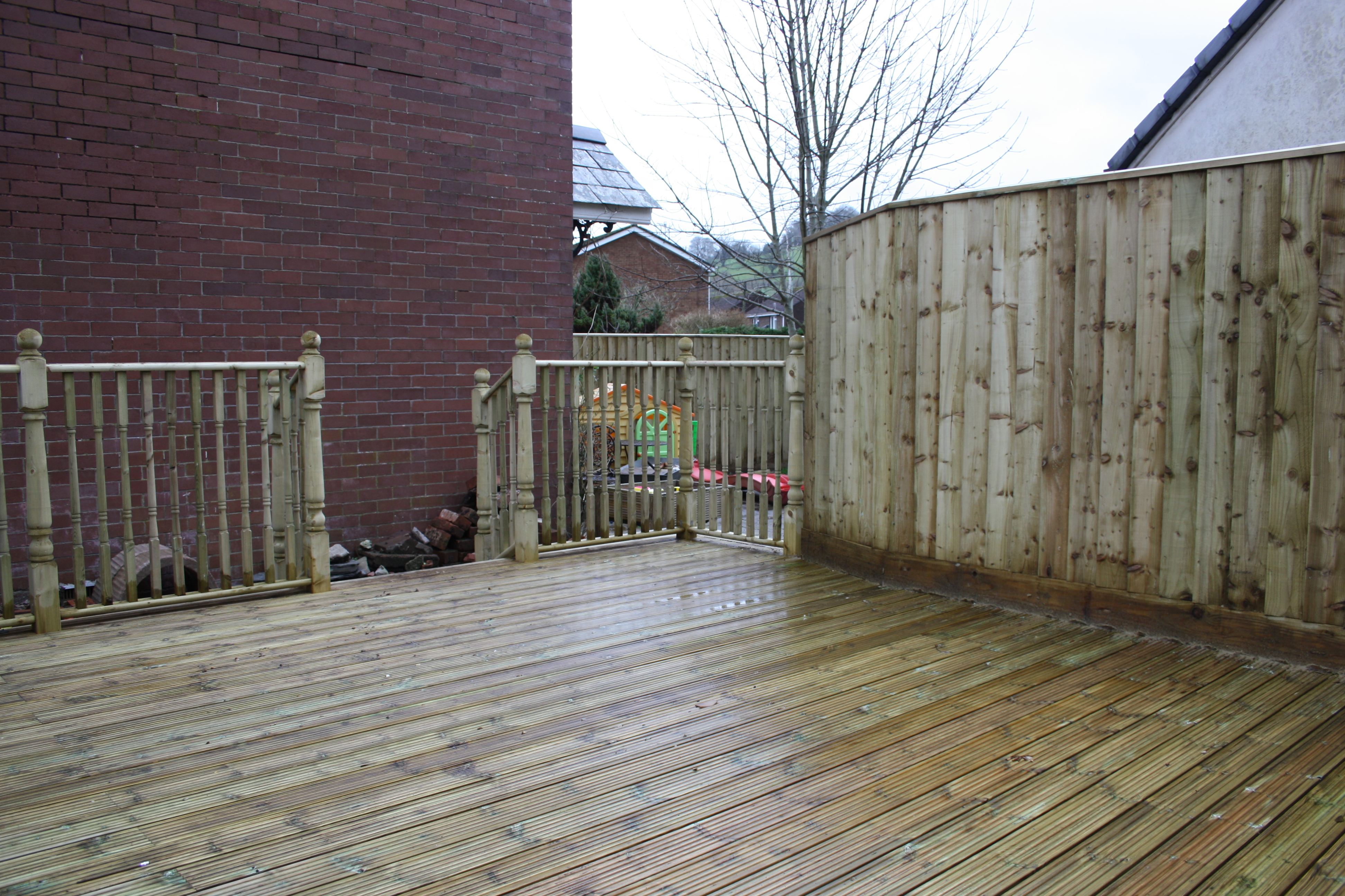 Decking Fencing. The Wooden Workshop, Bampton, Devon ...