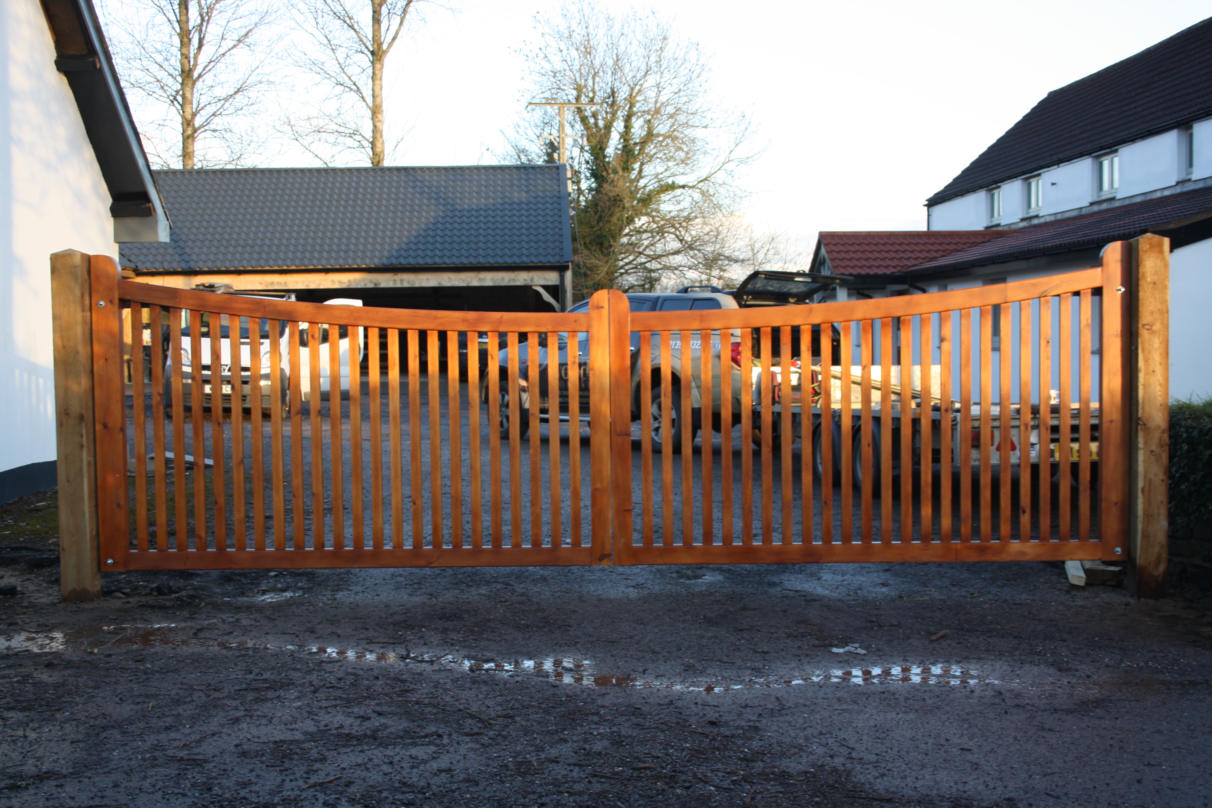 cedar garage the wooden workshop oakford, devon