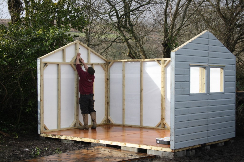 Shed building. The Wooden Workshop, Bampton, Devon. | The Wooden