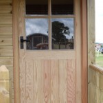 Rebated door garden studio - the wooden workshop bampton devon