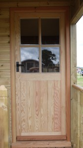 Rebated door garden studio - the wooden workshop bampton devon