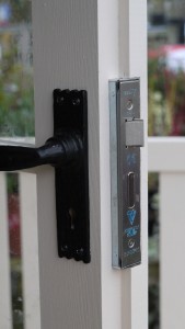 Secure Lockable doors - Veranda summerhouse