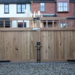 Oak Square top gates - The Wooden Workshop