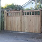Oak Square top gates - The Wooden Workshop