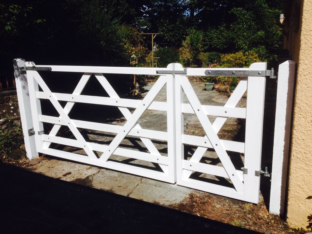 cross brace gate The Wooden Bampton, Devon