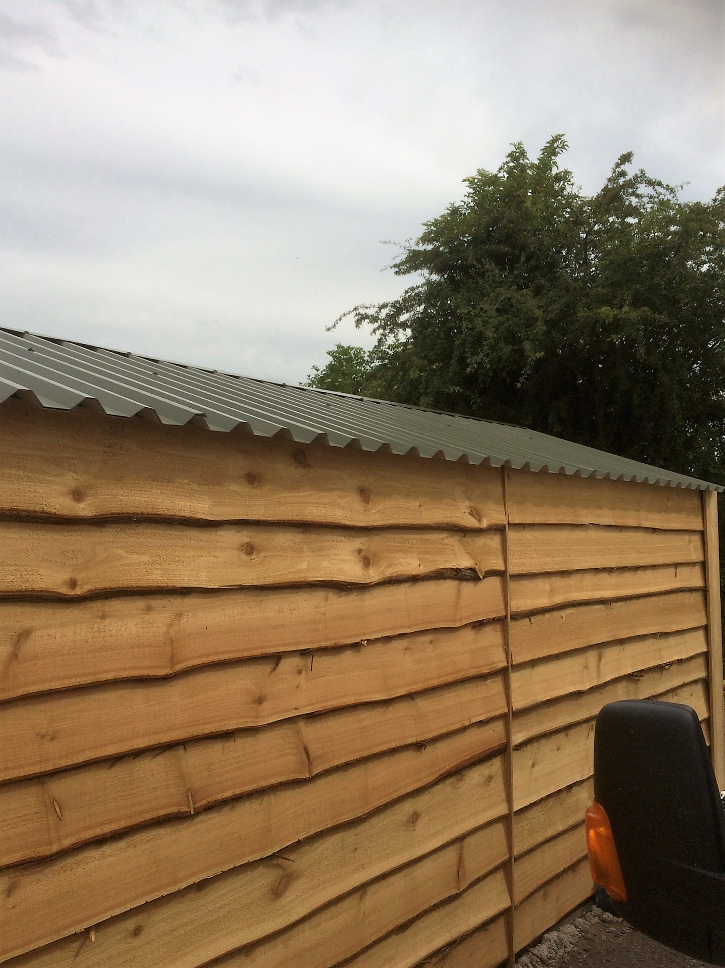 Timber Garage - The Wooden Wokrshop Oakford Devon