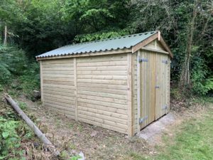 Bespoke shed tin roof - The Wooden Workshop Devon