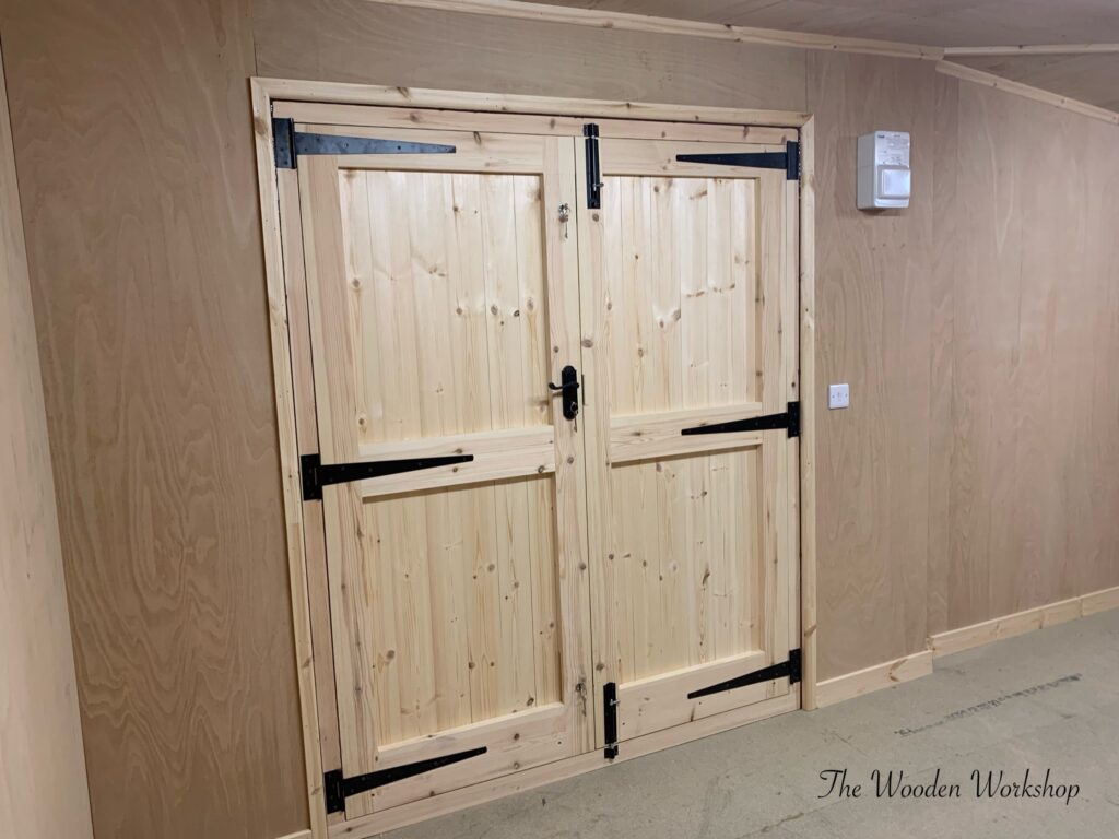 Timber garden office - The wooden workshop Bampton DEVON