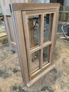 Oak Window - The Wooden Workshop Bampton Devon