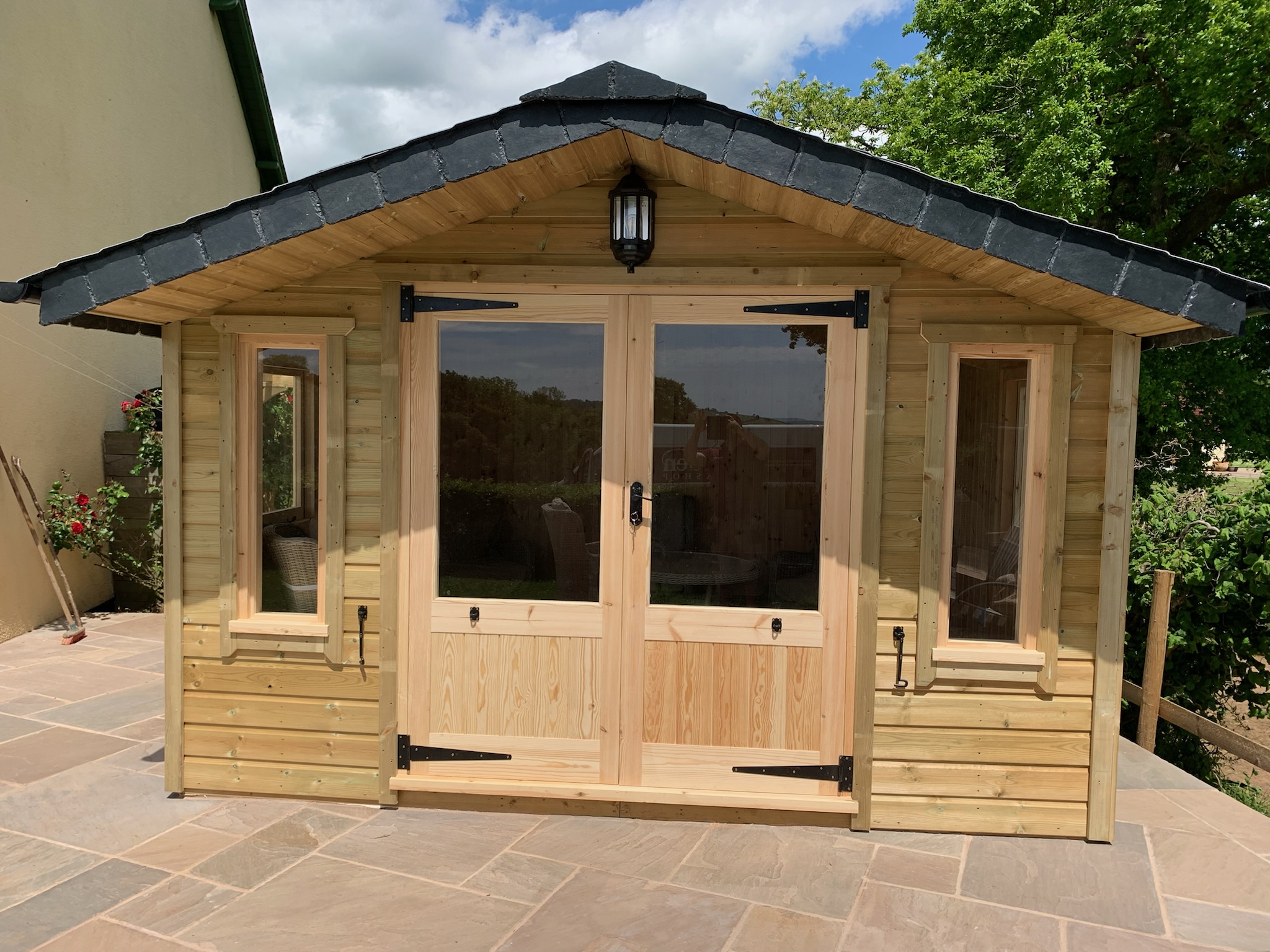 Timber Summerhouse - The Wooden Workshop Bampton Devon