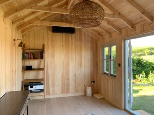 Garden Office With Store Room - The Wooden Workshop Bampton Devon