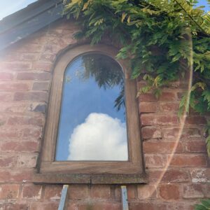 Oak Arched Window - The Wooden Workshop Bampton Devon