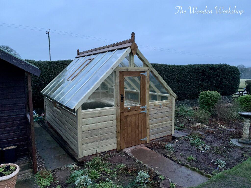 Timber Greenhouse The Wooden Bampton, Devon