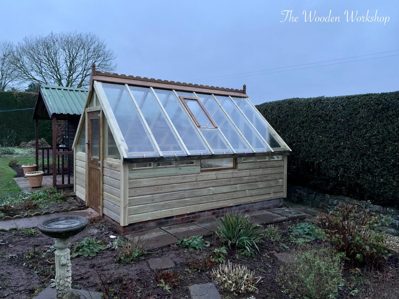 Timber Greenhouse The Wooden Bampton, Devon